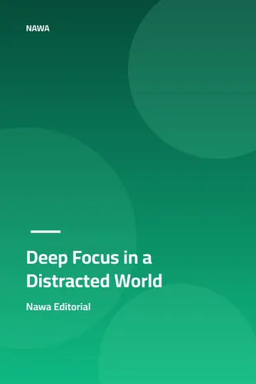 Deep Focus in a Distracted World